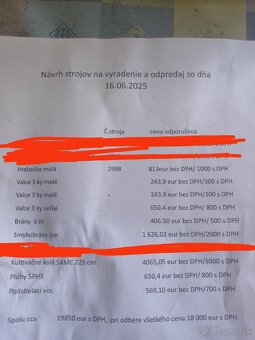 Predáme stroje z dvora - 14