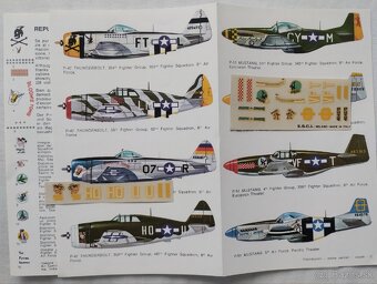 Obtlačky lietadlá WWII 1/72 - 14