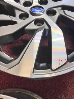 5x114,3 R18 Orig. alu Subaru Levorg + senzory tlaku - 14