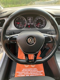 Volkswagen Golf 7 variant, 2,0 tdi 110 kw rv 2014  228900km. - 14