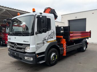 Mercedes-Benz Atego 1524 sklápač trojstr. hydraulická ruka - 14