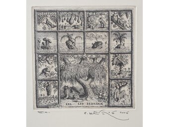 Peter Kľúčik - grafiky. - 14