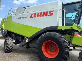 Sklízecí mlátička Claas Lexion 560, žací lišta V750, rok výr - 14