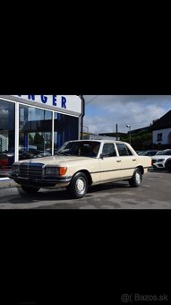 Veterán Mercedes Benz w116 280 SE policajna limuzina - 14