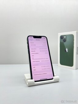 iPhone 13 MINI GREEN 128GB TOP STAV NOVÁ BATÉRIA 100% - 14