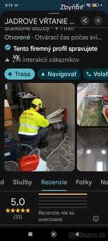 Jadrové vrtanie,drážkovanie,brúsenie starych omietok 24/7 - 14