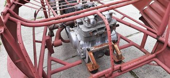 Predám rám z Velorexu, motor Yamaha XS 400 - 14