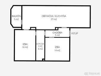 NA PREDAJ 3-izbový byt v RD, Gagarinova, N. Dubnica - 83 m2 - 14