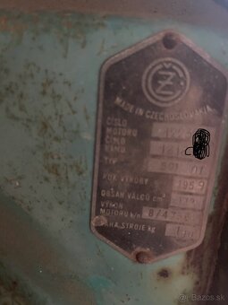 Cz 175 skuter 501 , Rok 1959 - 14