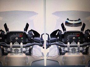 Zpětné panoramatické zrcátko, zrcadlo na moto - 14