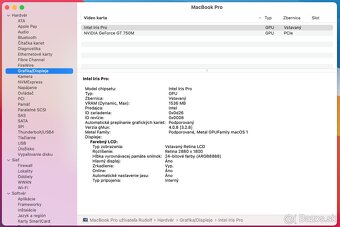 MacBook Pro Retina 15,4”(Mid 2014)–i7/16 GB RAM/SSD 500GB - 14