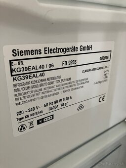 Chladnička s mrazničkou Siemens - 14