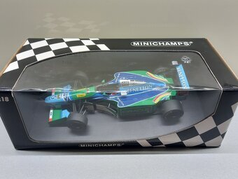F1 BENETTON FORD B194 GP ANGLIE 1994 SCHUMACHER 1:18 - 14