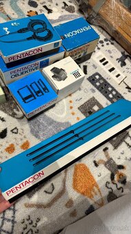 Pentacon zbierka + statív a objektív Pentacon - 14