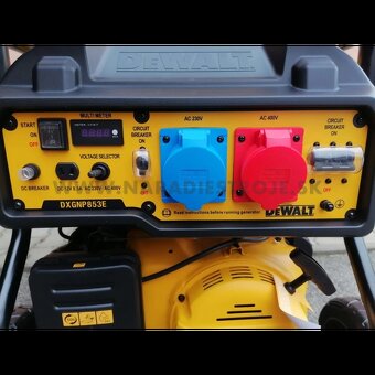 benzínová trojfázová elektrocentrála - 14