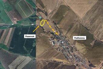 Podhorany – 5.329 m2 ORNÁ PÔDA v podiele 1/1 – Predaj - 14