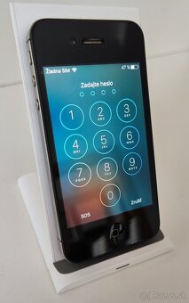 Predám funkčný Iphone 4s 16gb v super stave - 14
