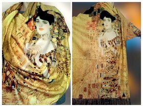 Kašmírový šál Gustav Klimt - Adele - 14