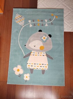 Detský koberec - tyrkysový 120x170 - NOVÝ - 14