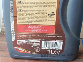 Motorovy olej + Filter Prislušenstvo - 14