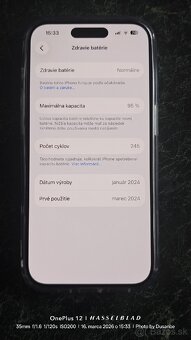 iPhone 15 Pro 128GB White Titanium - 14