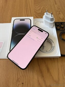 iPhone 14 Pro 128 gb Space Black v záruke + príslušenstvo - 14