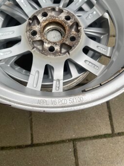 Alu disky 5x100 r14" Škoda Fabia 2,VW Polo - 14