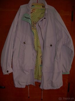 Dámská bunda (parka) starorůžová barva, vel.44, zimní, jarní - 14