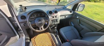 VW Caddy Maxi 2,0 TDI 140PS,  5miest, strieborná metalíza - 14