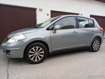 Nissan Tiida 1,6i - Ťažné - 113 000 km, Klíma - 14