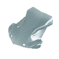 Plexi, plexištít čirý, kouřový BMW R1200GS (1250) - 14