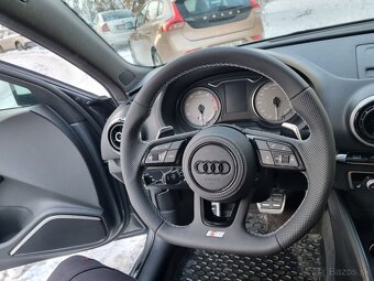 AUDI KOŽENÝ EXCLUSIVE VOLANT + AIRBAG + F1 PADLA - 14