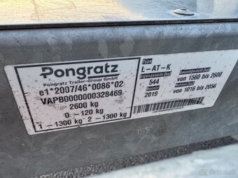 Prívesný vozík Pongratz L-AT 400 T-K - 14