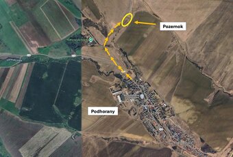 Podhorany – 6.449 m2 ORNÁ PÔDA v podiele 1/1 – Predaj - 14