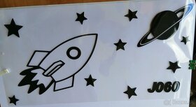 nové vinylové samolepky na stenu, drevo, sklo pre chlapcov - 14