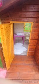 Detsky drevený domcek Middle s montážou a s dovozom - 14