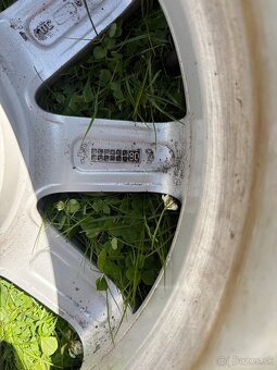 Predám originálne VW alu disky R16 + letné pneumatiky Hankoo - 14