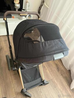 Cybex e-priam čierny kočík set - 14
