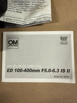 Objektiv Olympus - 14