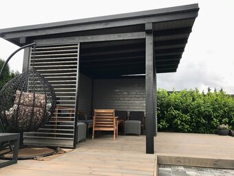 Pergoly Terasy Altánky Prístrešky Žaluzie - 14