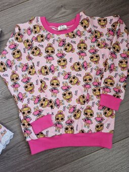 Detské točivé šaty 122 - 14