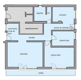 Luxusný 3 izb.apartmán 100 m2 v rod.dome so záhradou 500 m2 - 14