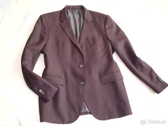Hugo Boss pánske vlnené sako  L - 14