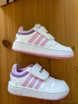 Fialovo-biele tenisky Adidas - 14