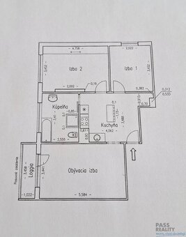 Slnečný 3-izbový byt, loggia, výhľad, zeleň, poloha, L.Dérer - 14