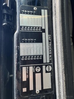 Ťahač DAF XF 480 FTT 6x4 - 70t - 14
