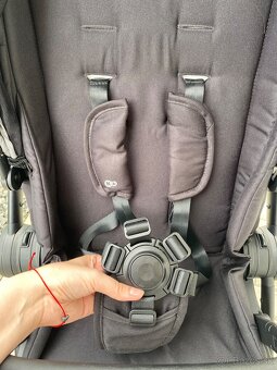KINDERKRAFT SELECT Kočík kombinovaný Nea 2v1 Midnight Black, - 14