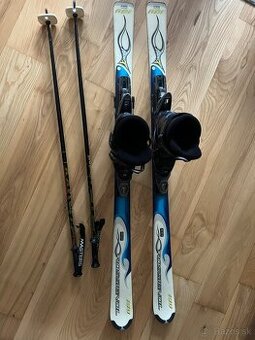 Lyže Rossignol 150 + lyžiarky Dolomite č.38 - 14