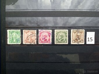 Poštové známky č.813 - 20 sérií SVET - 14