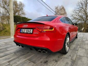 AUDI A5 SPOJLER NA KUFOR - lipko na kufor A5 B8 B8.5 - 14